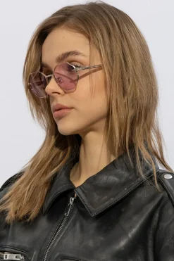 Valentino Eyewear SREBRNY Okulary przeciwsłoneczne