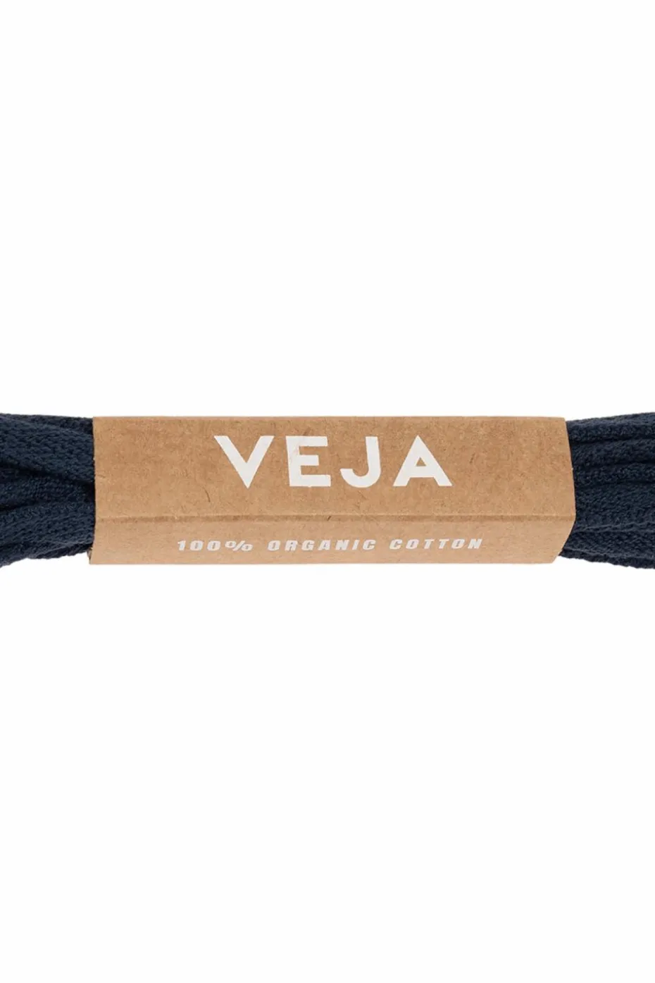 Veja GRANATOWY Sznurowadła z bawełny organicznej
