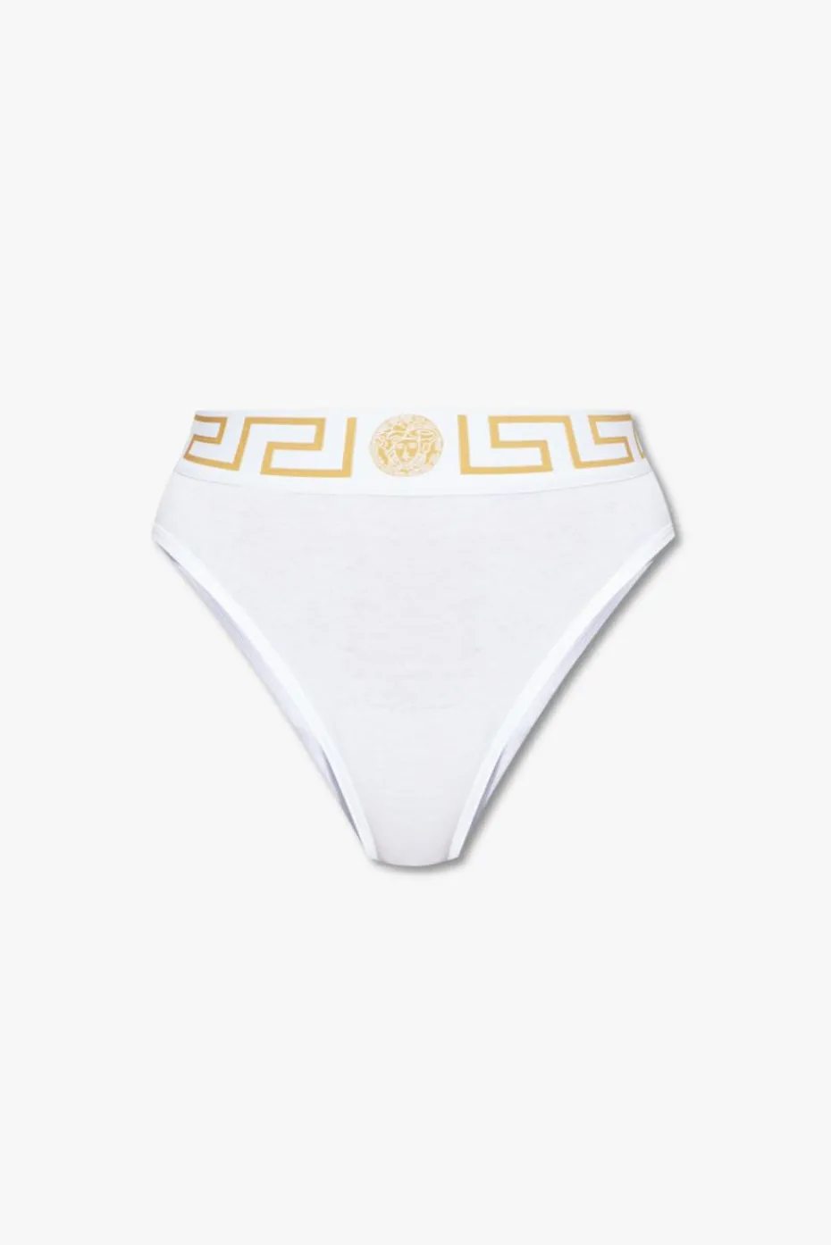 Versace BIAŁY Bawełniane figi