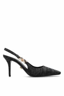 Versace CZARNY Buty na obcasie