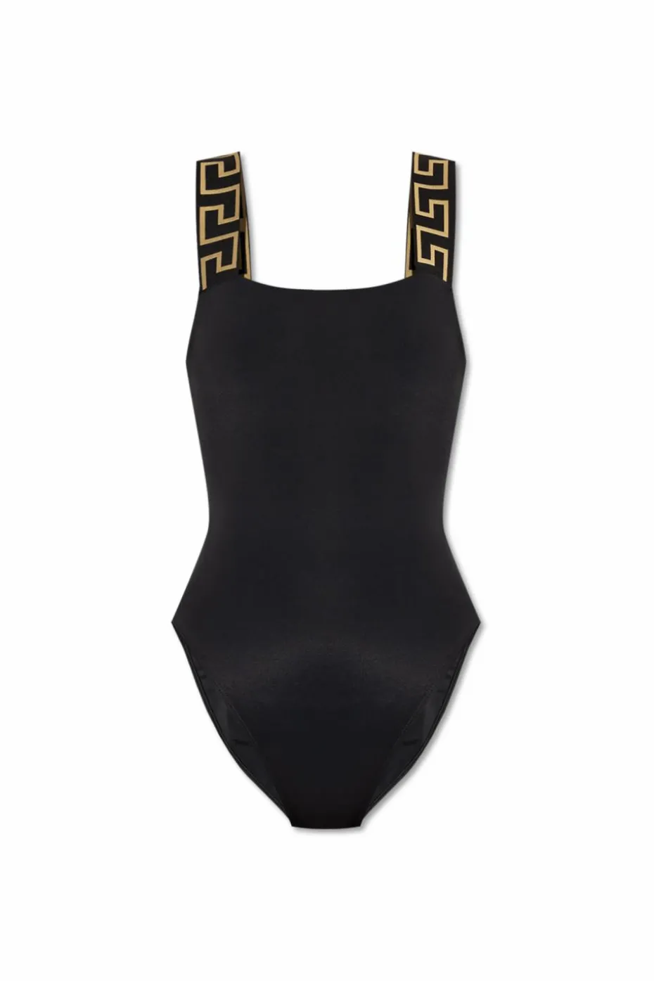 Versace CZARNY Jednoczęściowy kostium kąpielowy