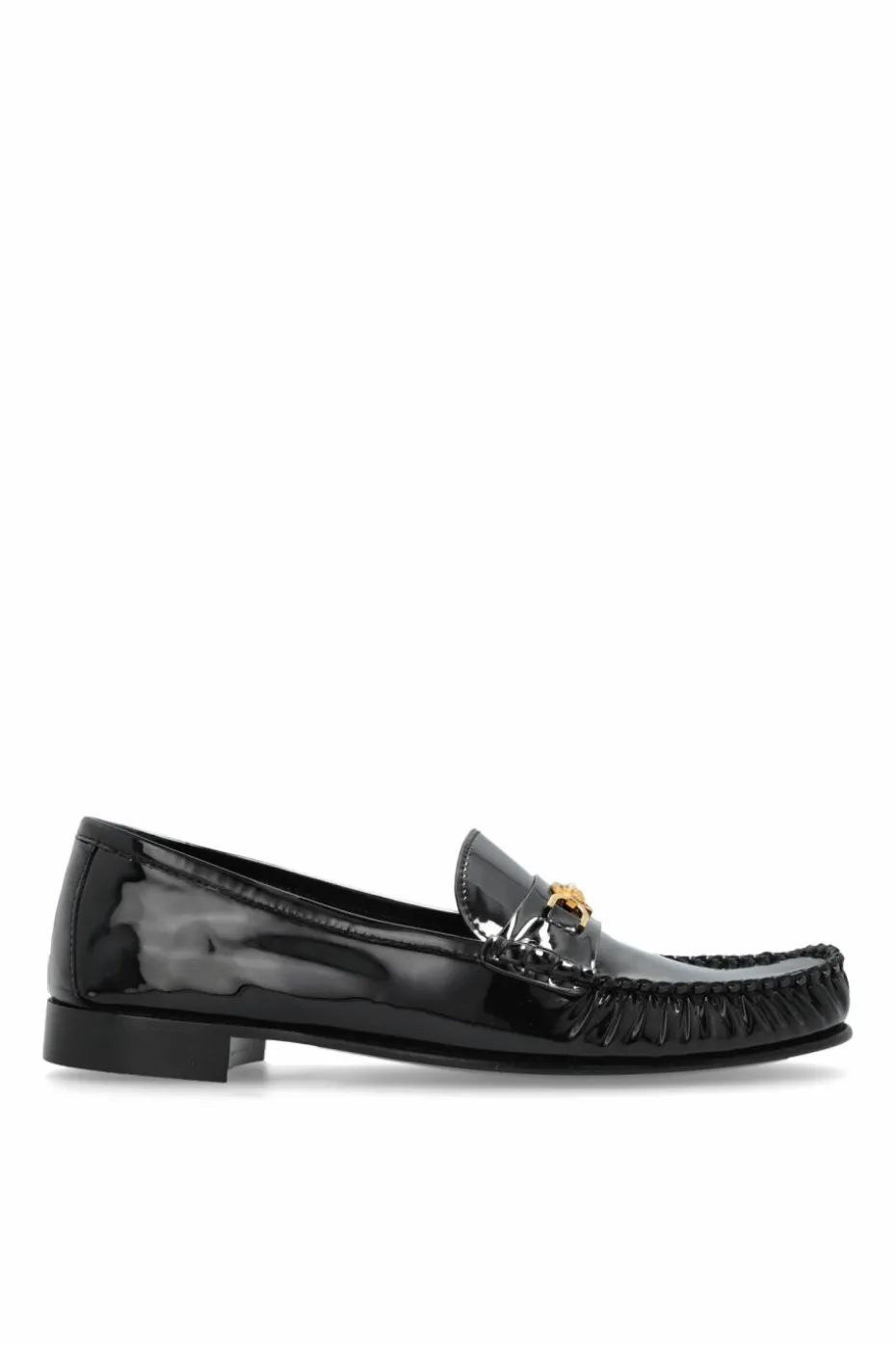 Versace CZARNY Skórzane buty
