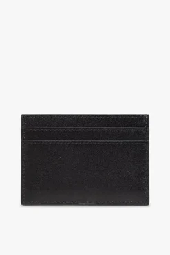 Versace CZARNY Skórzane etui na karty