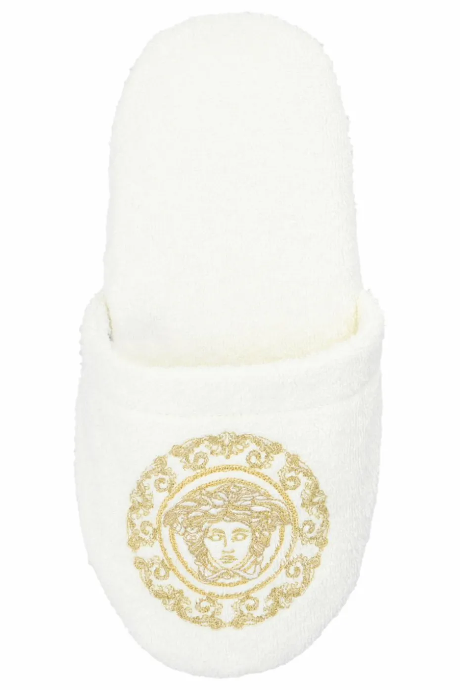 Versace Home BIAŁY Kapcie z logo