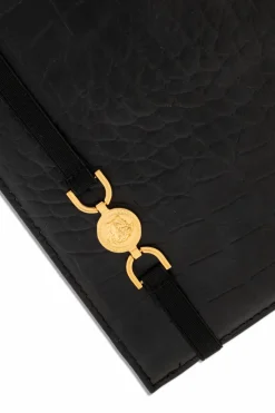 Versace Home CZARNY Notes w skórzanej okładce