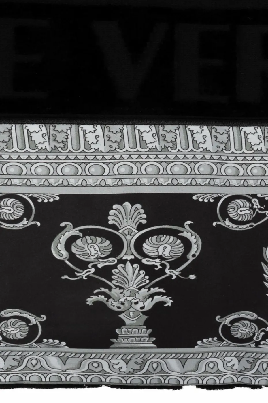Versace Home CZARNY Ręcznik kąpielowy