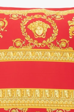 Versace Home CZERWONY Wzorzysta poduszka