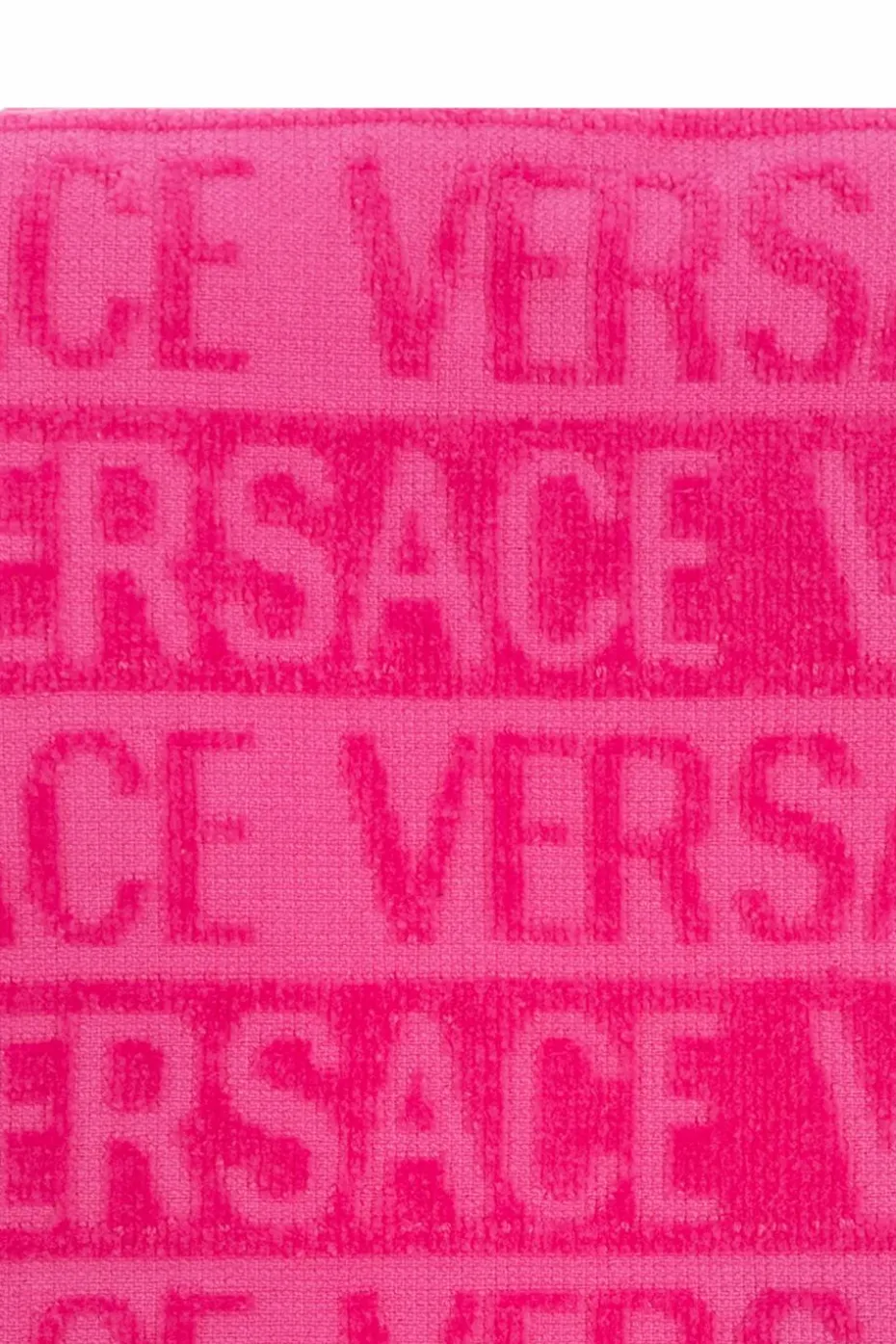 Versace Home RÓŻOWY Ręcznik z logo