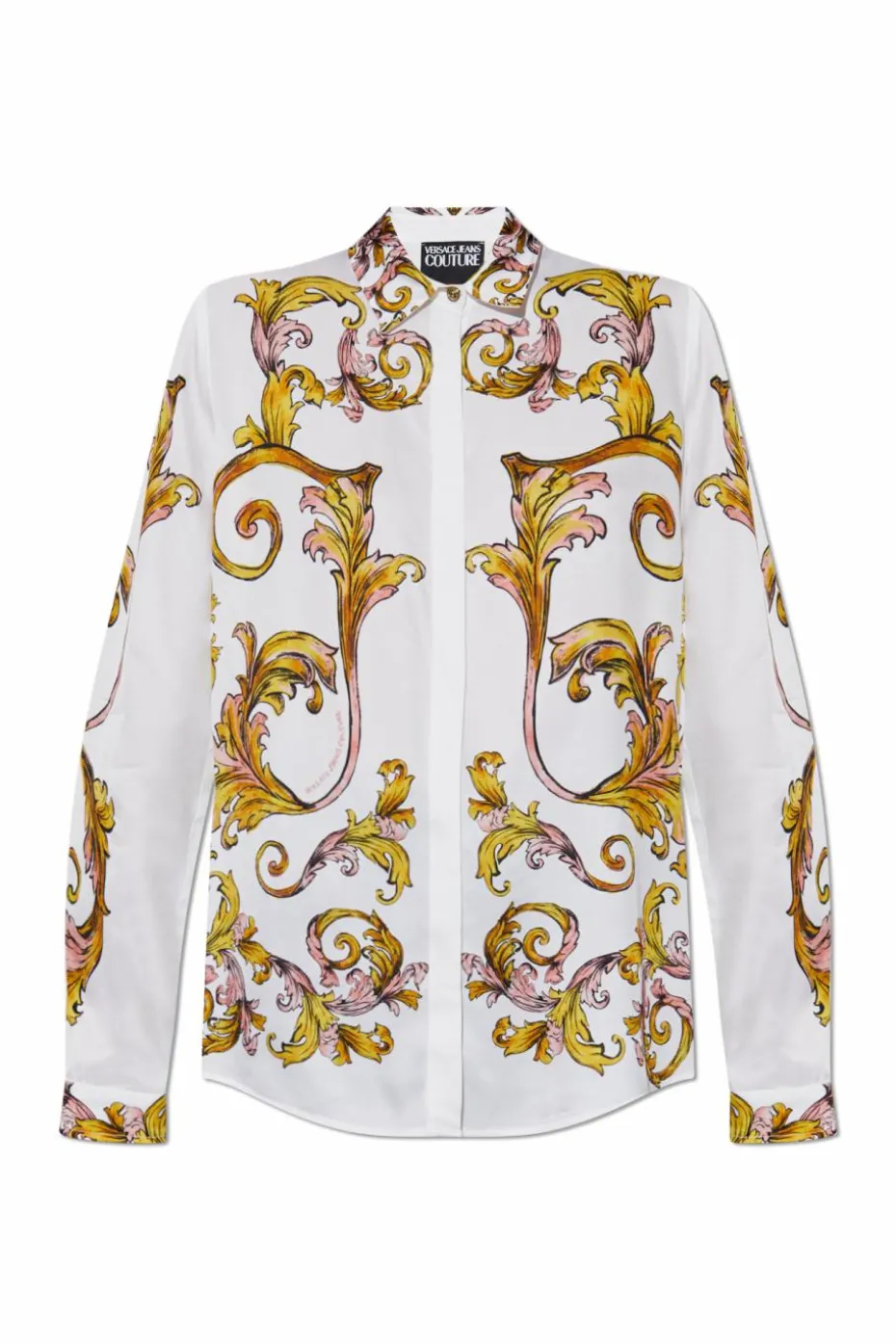 Versace Jeans Couture BIAŁY Koszula z nadrukiem `barocco`