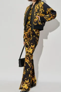 Versace Jeans Couture ŻÓŁTY Dwustronna kurtka typu `bomber`