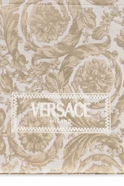 Versace kremowy Torba ‘Athena Large’ typu ‘shopper’