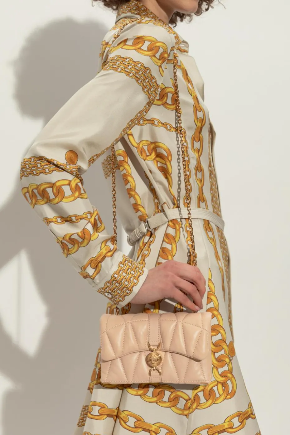 Versace RÓŻOWY Torba na ramię `Kleio Mini`