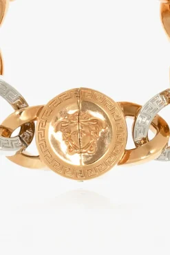 Versace ZŁOTY Bransoleta z logo