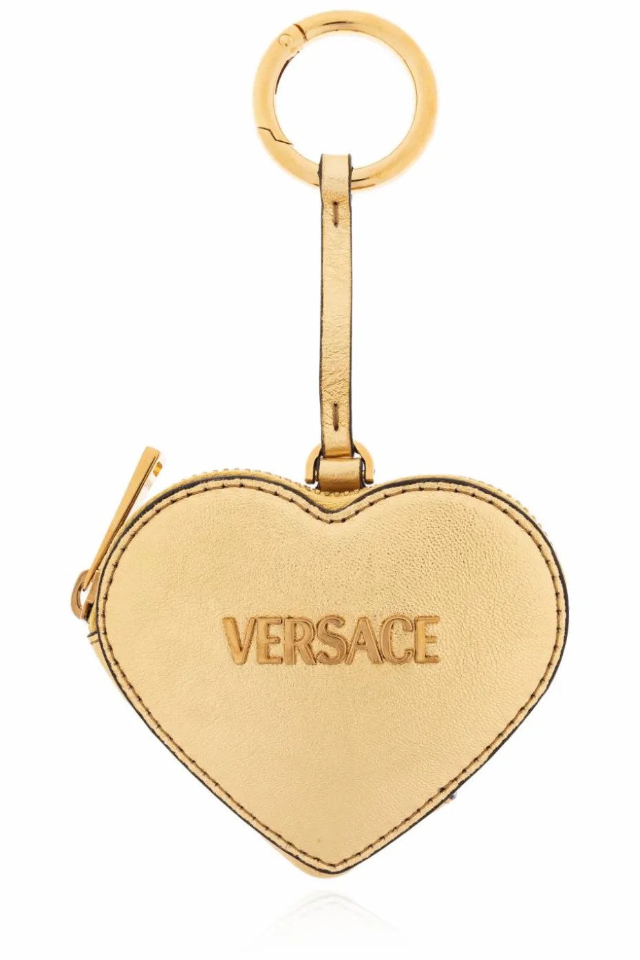 Versace ZŁOTY Saszetka z brelokiem