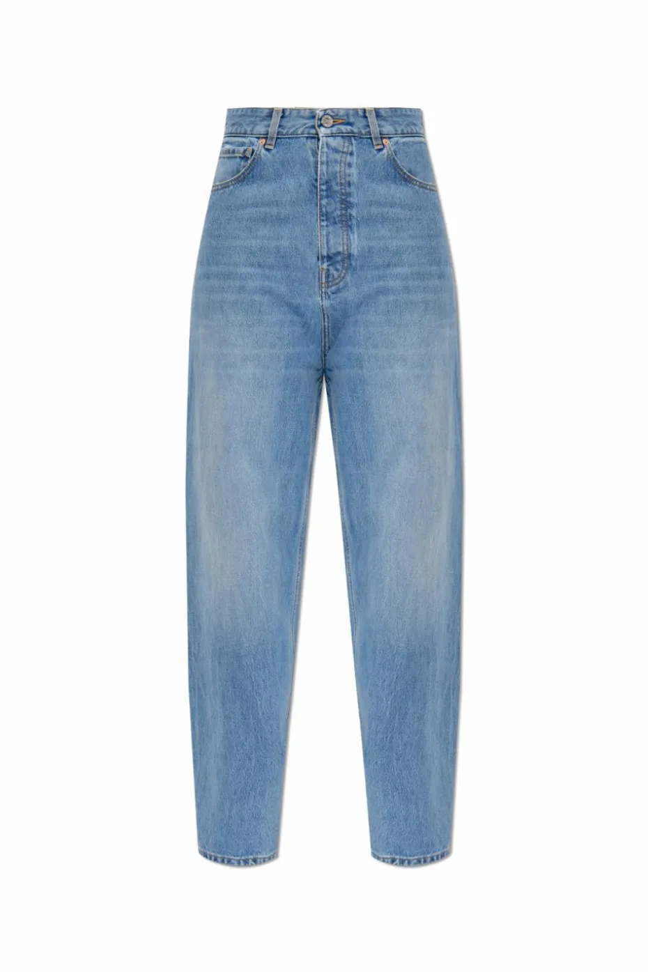 VETEMENTS NIEBIESKI Jeansy z logo