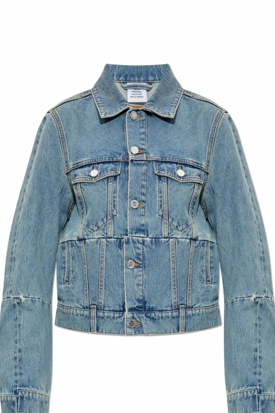 VETEMENTS NIEBIESKI Kurtka jeansowa