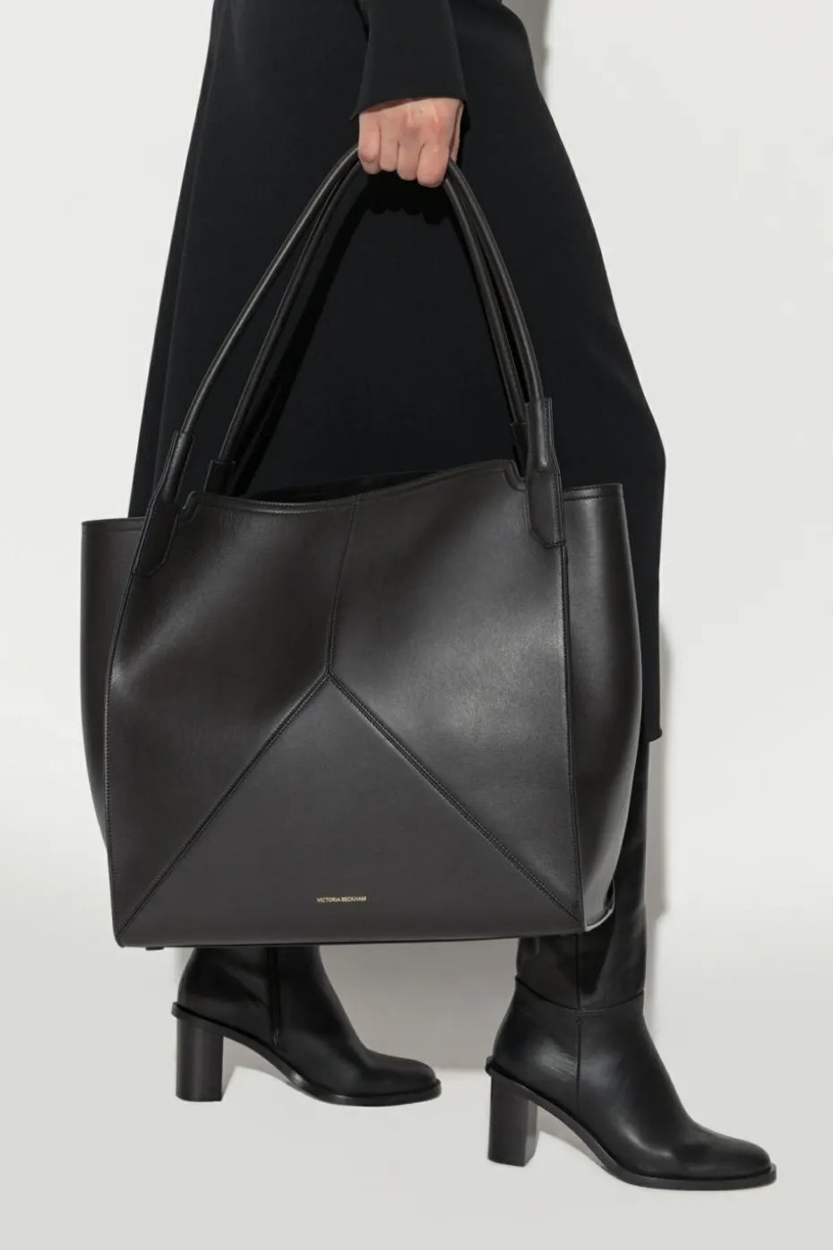 Victoria Beckham CZARNY Torba typu `shopper`