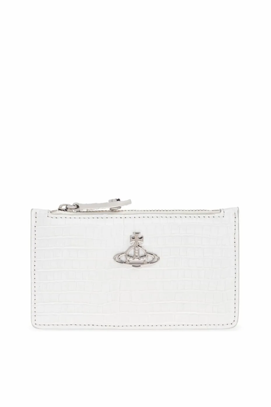 Vivienne Westwood BIAŁY Etui na karty z logo