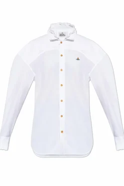 Vivienne Westwood BIAŁY Koszula z logo