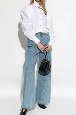 Vivienne Westwood BIAŁY Koszula z logo