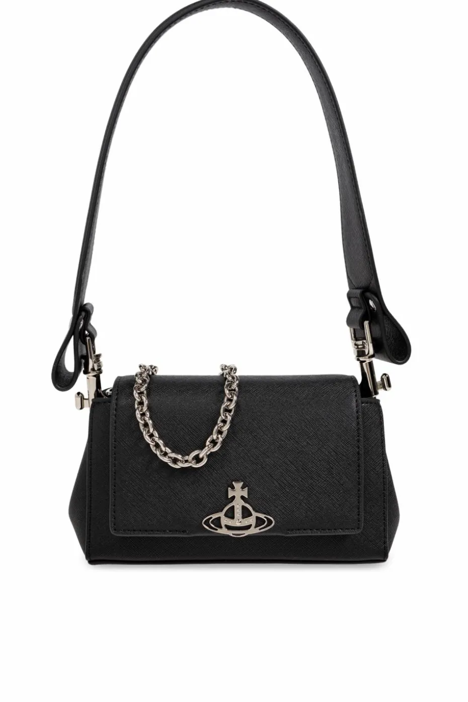 Vivienne Westwood CZARNY Torba na ramię z logo
