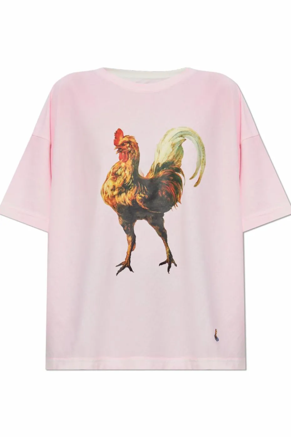 Vivienne Westwood RÓŻOWY T-shirt z logo