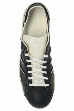 Y-3 CZARNY Buty sportowe ‘Superstar’