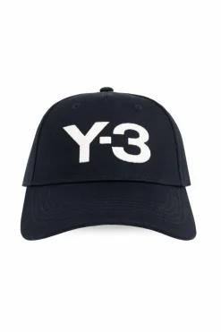 Y-3 CZARNY Czapka z daszkiem
