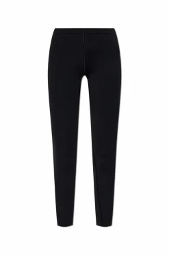 Y-3 CZARNY Leginsy do biegania
