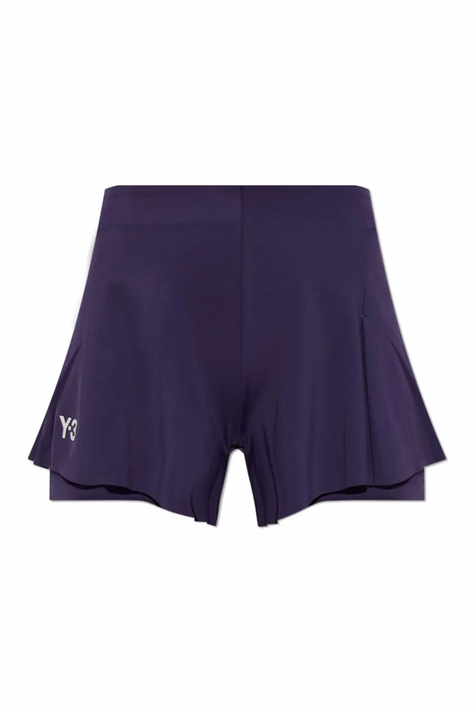 Y-3 FIOLETOWY Szorty z kolekcji `Tennis US`