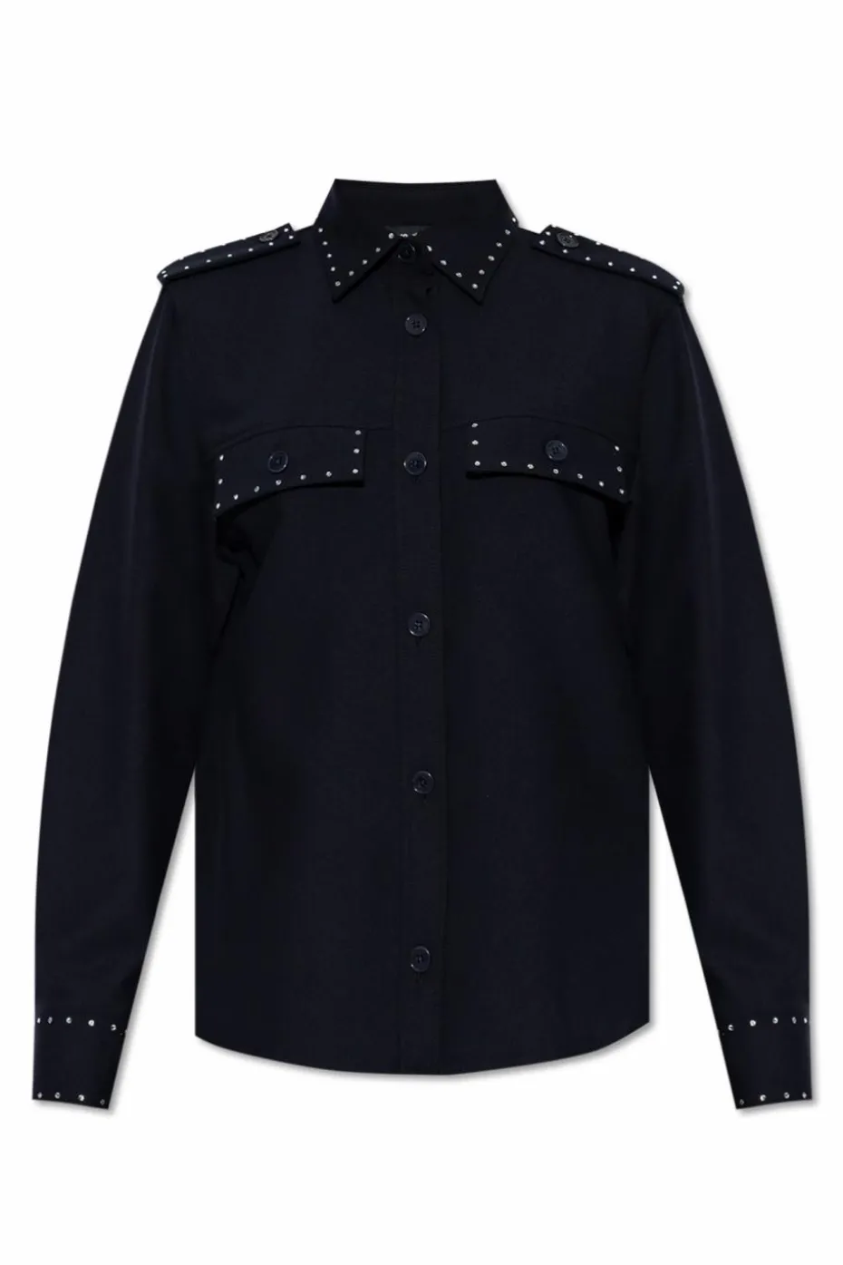 Zadig & Voltaire GRANATOWY Koszula `Taskam`