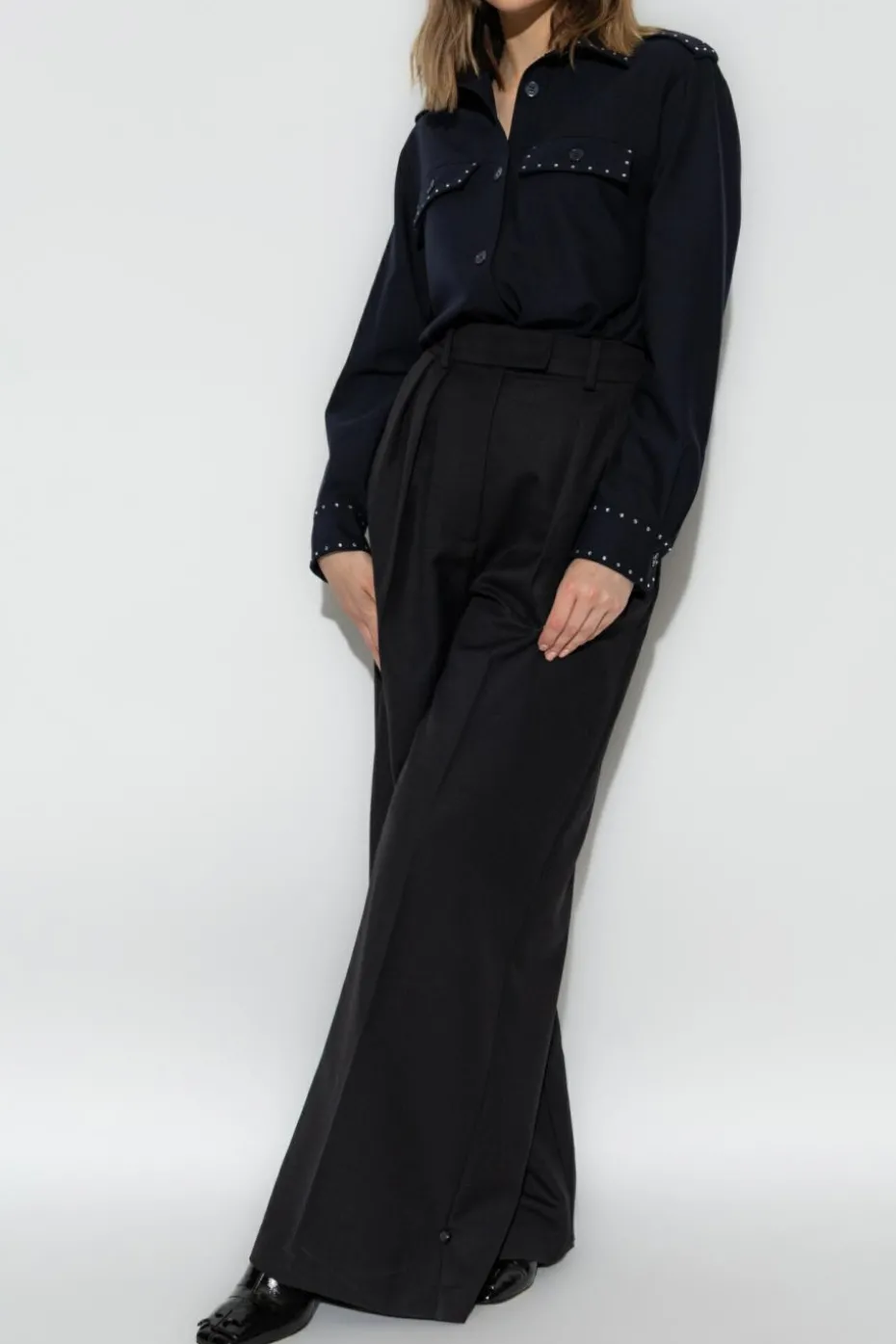 Zadig & Voltaire GRANATOWY Koszula `Taskam`