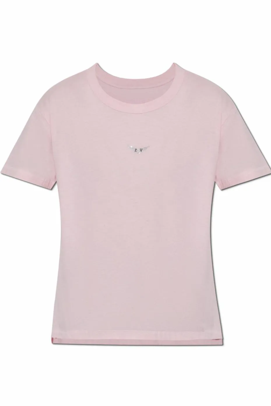 Zadig & Voltaire RÓŻOWY T-shirt `Marta`